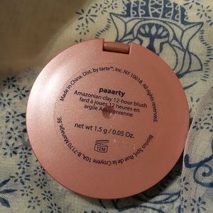 Amazonian clay 12 hour blush in Paaarty by Tarte